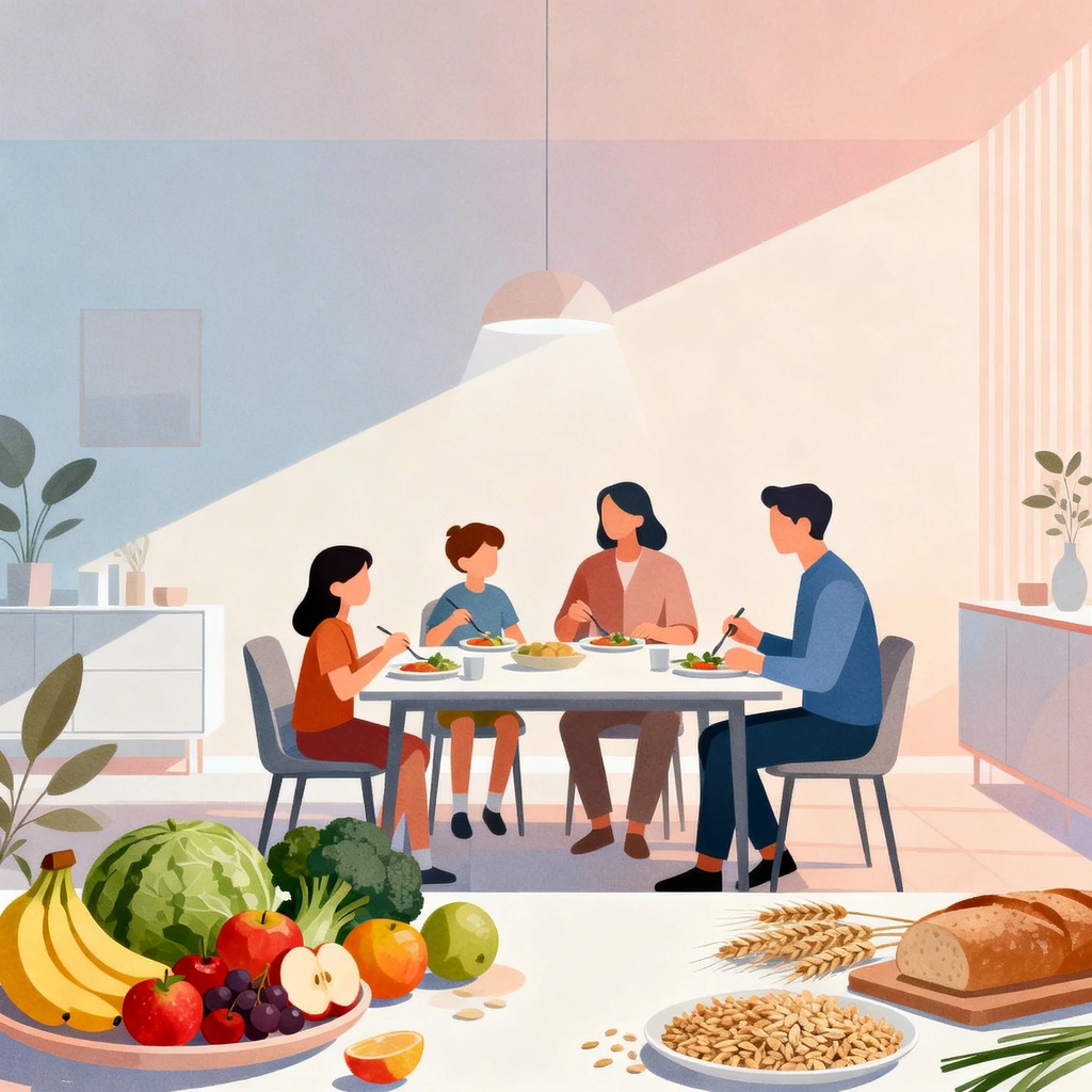 Jak wprowadzić zdrowe nawyki żywieniowe w rodzinie